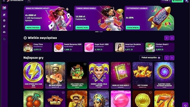 Spinwinera bonus powitalny - policz, zanim wpłacisz